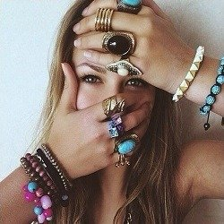 Anillos de plata hippies hot sale